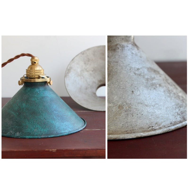 Marvessa Hanglamp – Vintage Metaaldesign met Kegelvormige Kap