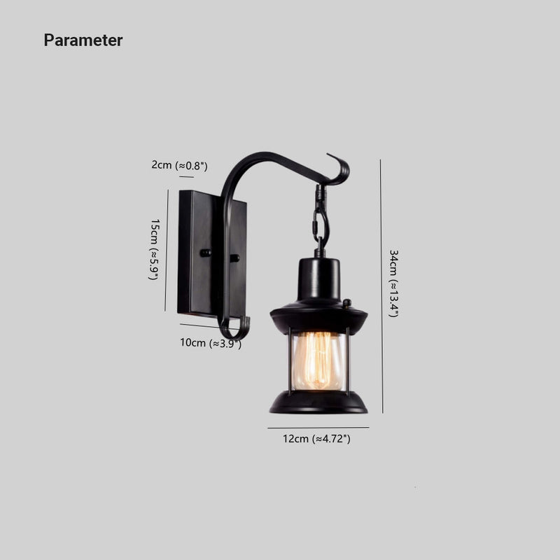 Ravelyn Wandlamp – Industrieel Metaaldesign met E27-Fitting