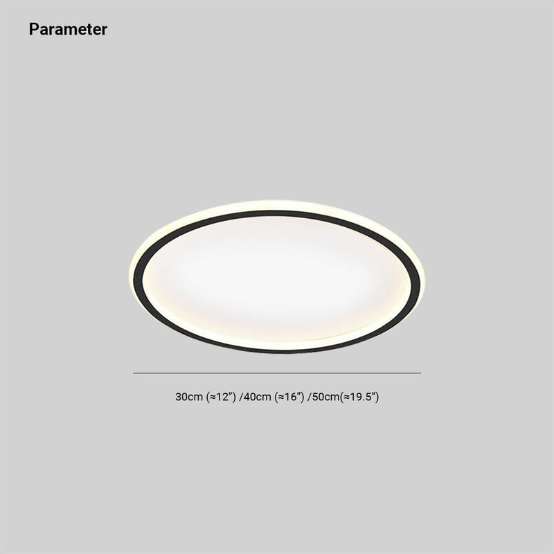 Velunara Plafondlamp – Ronde Acryl LED met Dimbare Verlichting