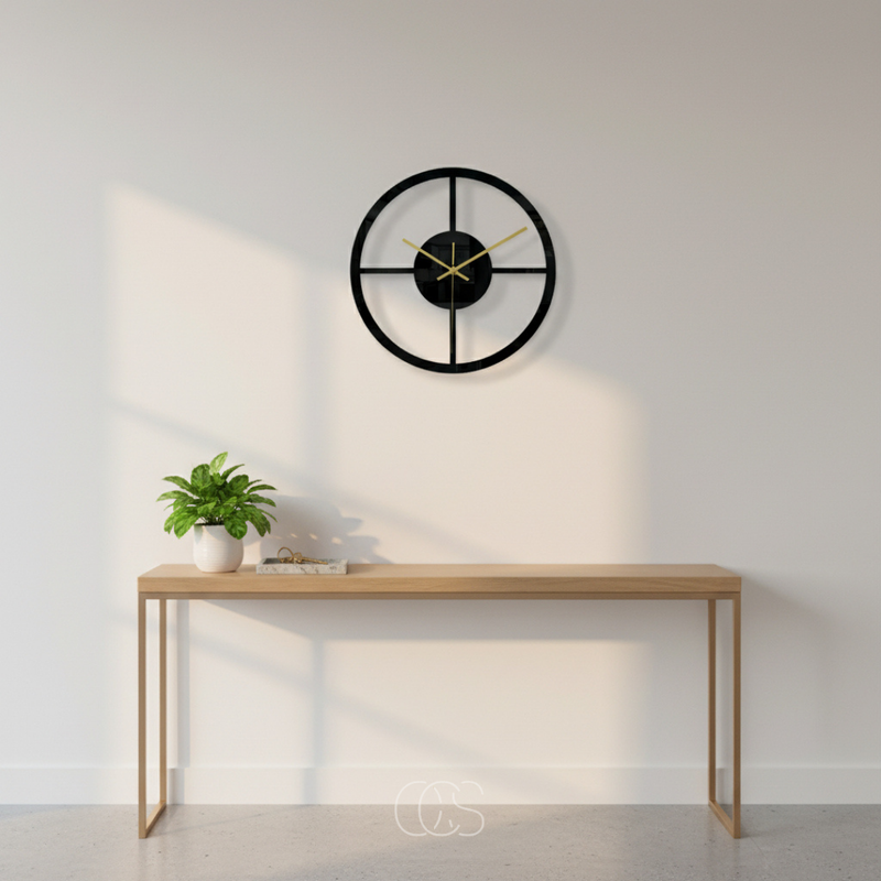OCS - Anniviers Stille Wandklok