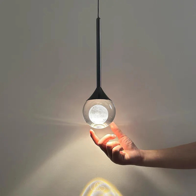 OCS -  bolvormige kristallen LED hanglamp -  drie kleurtemperaturen