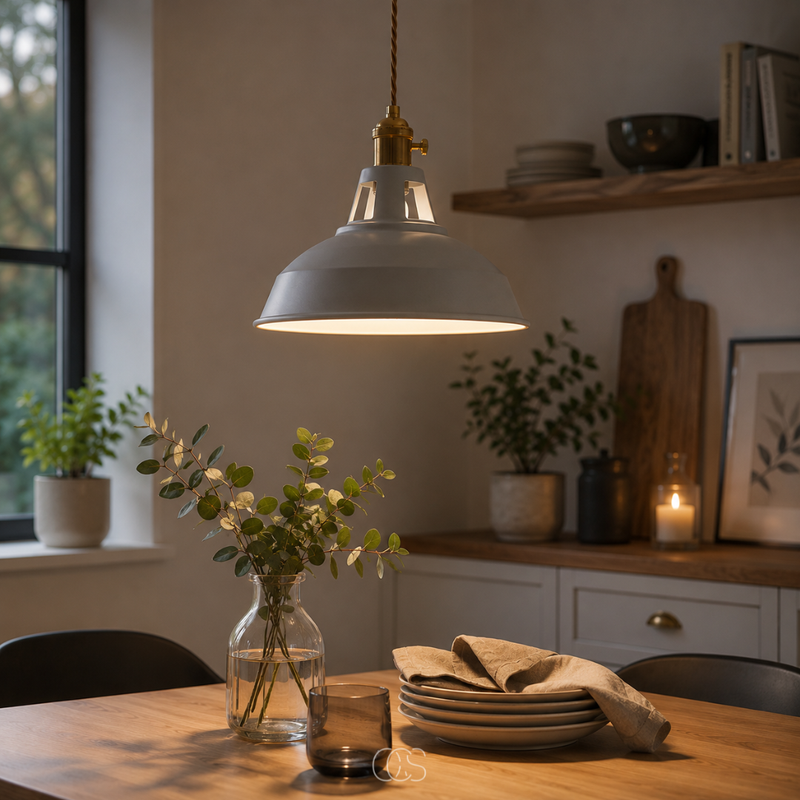 OCS -  Industriële Koepel Hanglamp - Kleurrijke LED Designlamp van Metaal