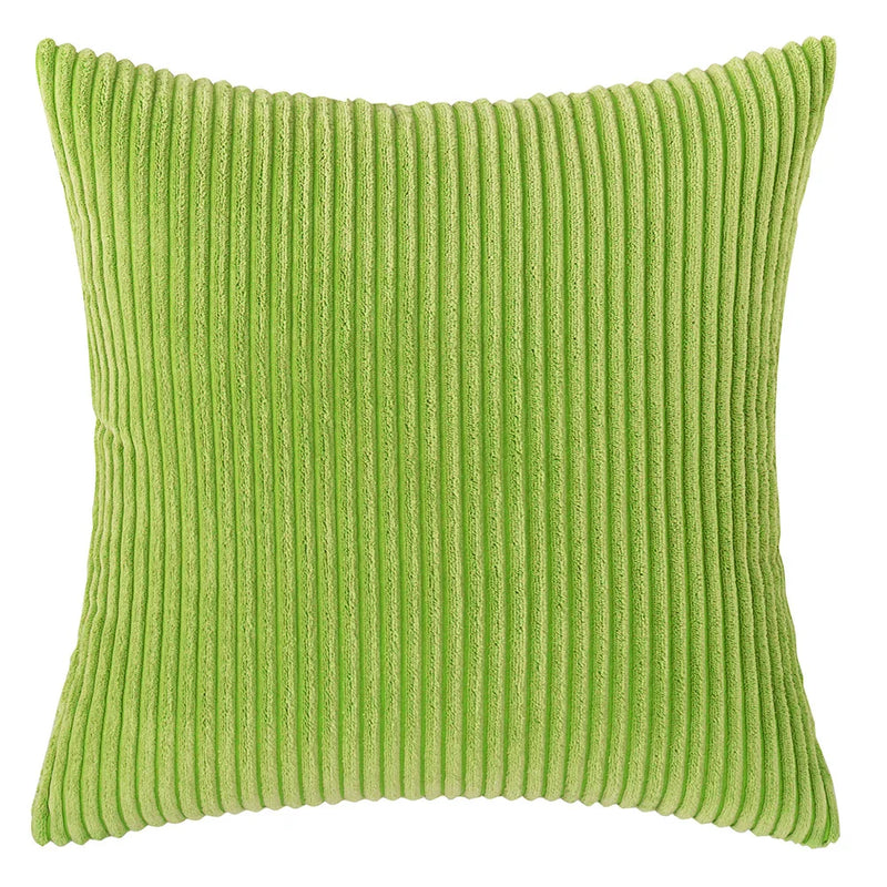 Varevyn Sierkussenhoes – Gestreept Corduroy met Zachte Textuur