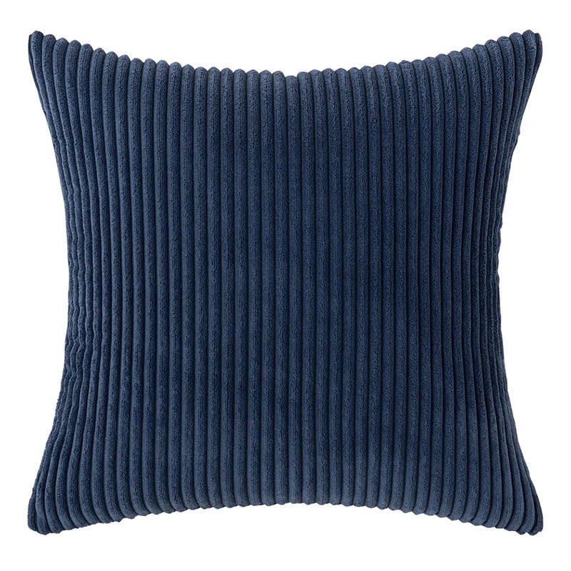 Varevyn Sierkussenhoes – Gestreept Corduroy met Zachte Textuur