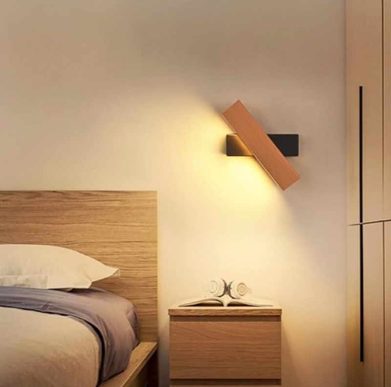 Nivara Japanse Wandlamp – Minimalistische LED met Draaibaar Design