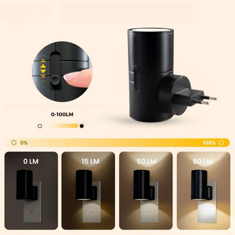 Veltrix Nachtlamp – Bauhaus Design met Dimbare LED