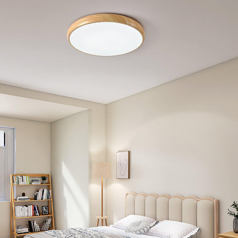 Virelune Plafondlamp – Ronde Acrylkap met Dimbare LED-Verlichting