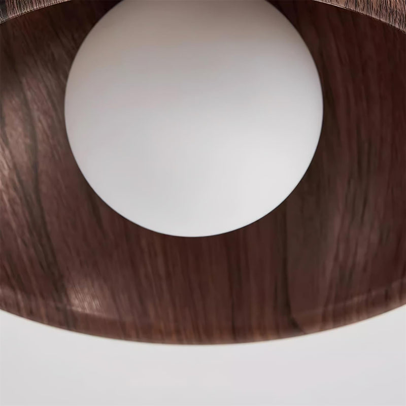 Elvienne Plafondlamp – Minimalistisch Houtdesign met LED Verlichting