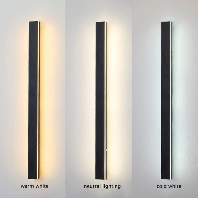 Zelviora Buitenwandlamp – Lineair LED-design met IP65-bescherming