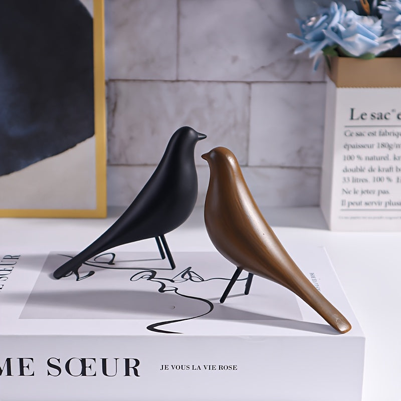 Orvayne Vogelbeeldje – Abstract Harsdesign voor Tafeldecoratie