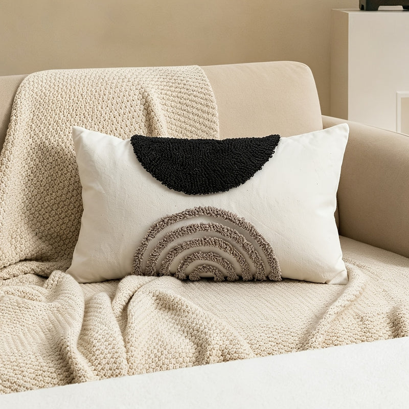 Sorvella Sierkussenhoes – Halfrond Geometrisch Design