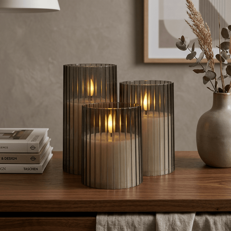 Lunovia LED Kaarsen – Set van 3 Flikkerloze Sierkaarsen