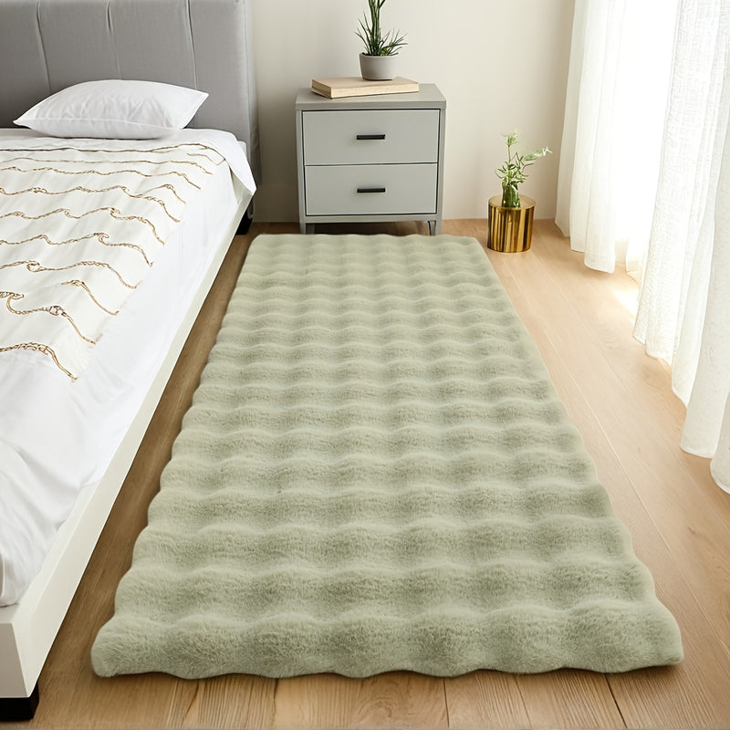 Velmira Antislip Vloerkleed – Extra Pluizig Bubble Design