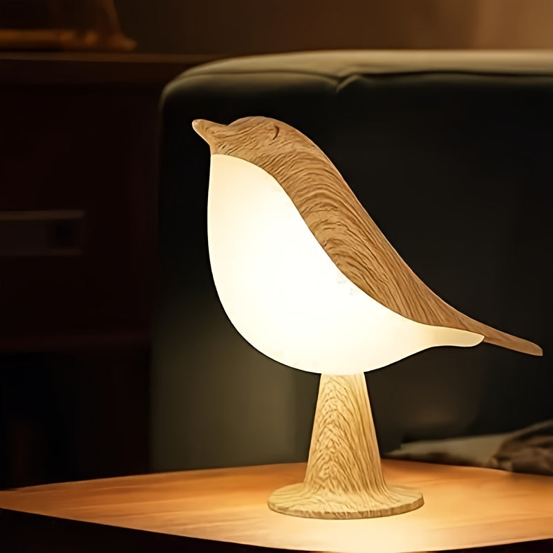 Avyrona Vogel Tafellamp – Draadloze LED met Touchbediening