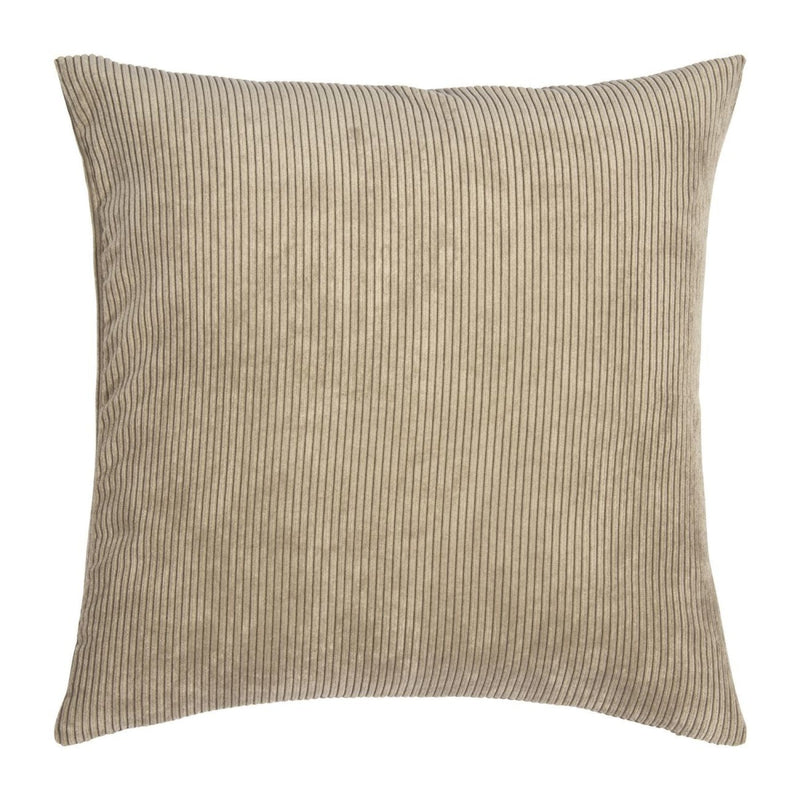 Corduroy Kussenhoes met Verticale Ribbels voor Tijdloze Interieurstijl