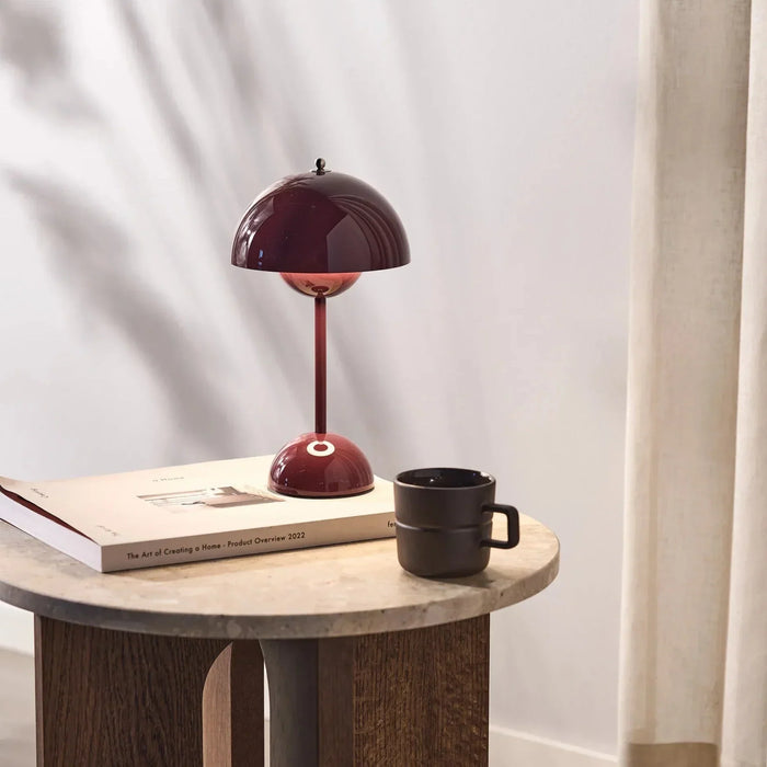 Avenyra Tafellamp – Draadloze LED met Dimbare Warmwitte Verlichting