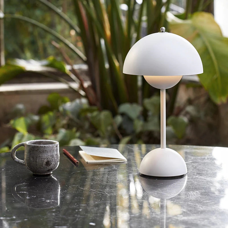 Avenyra Tafellamp – Draadloze LED met Dimbare Warmwitte Verlichting